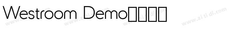 Westroom Demo字体转换